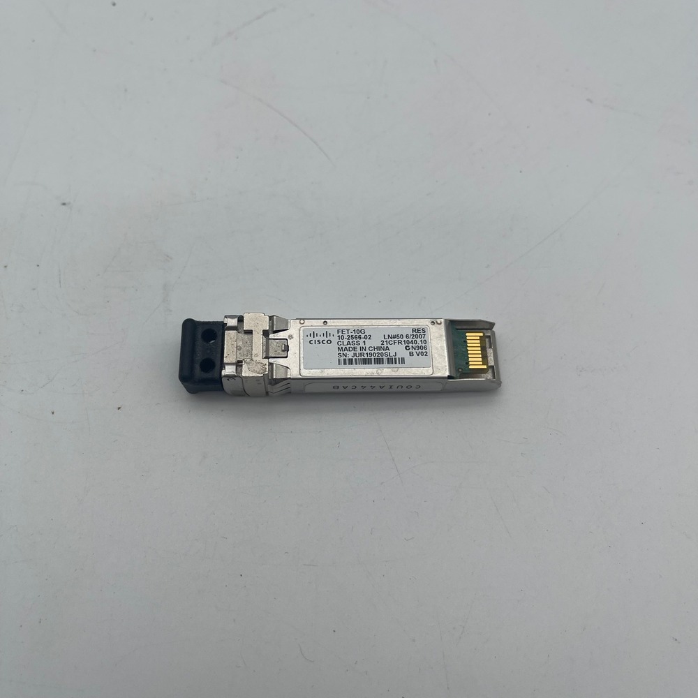 Cisco‎ FET-10G 10-2566-02 Fabric Extender Transceiver SFP+ Module 10Gbps MMF